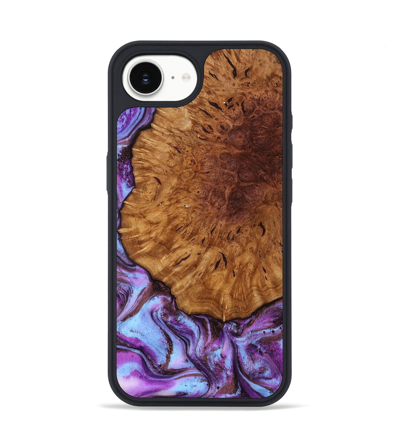 iPhone 16e Wood Phone Case - Veda (Purple, 795420)