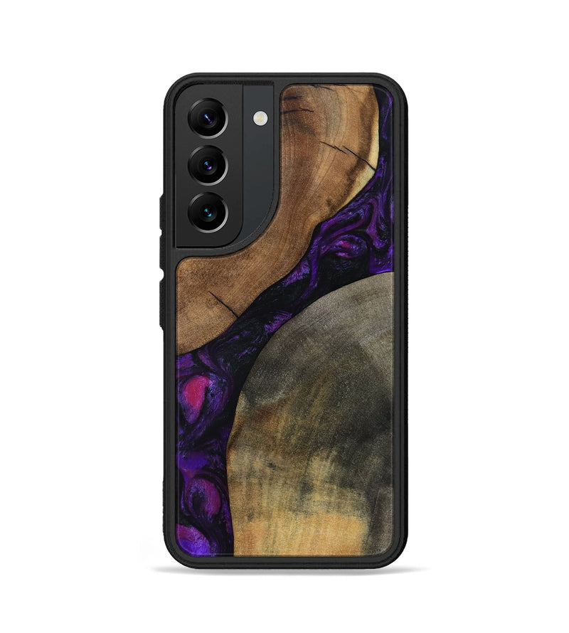 Galaxy S22 Wood Phone Case - Zeke (Purple, 795422)