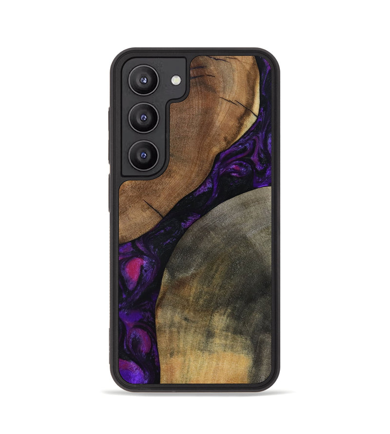 Galaxy S23 Wood Phone Case - Zeke (Purple, 795422)