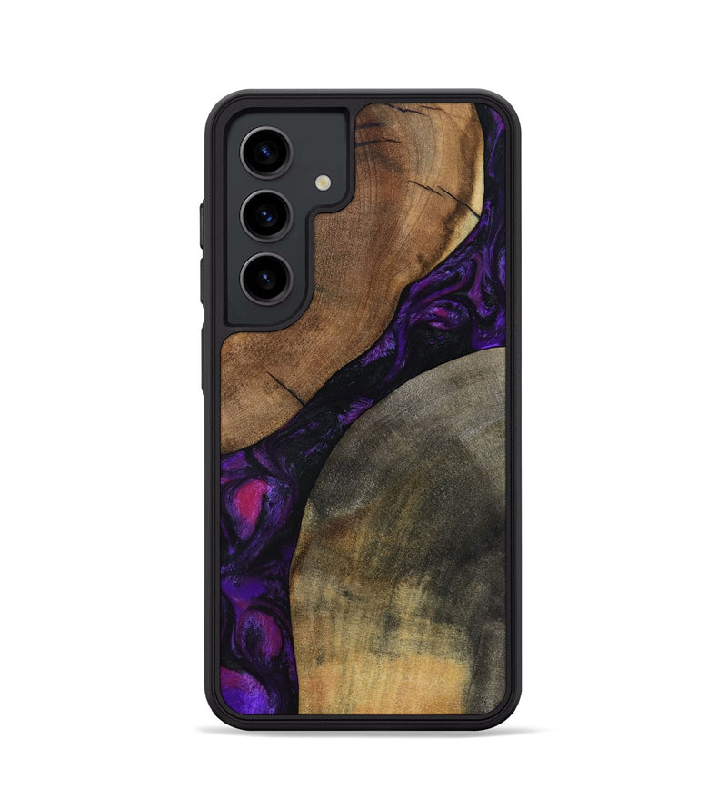 Galaxy S24 Wood Phone Case - Zeke (Purple, 795422)