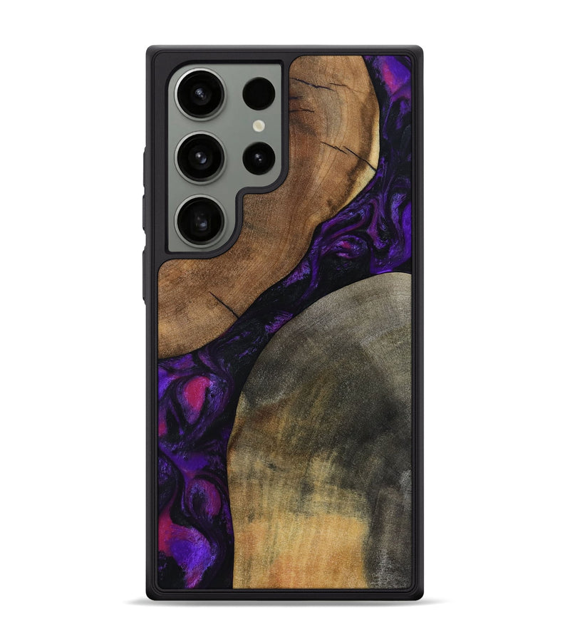 Galaxy S24 Ultra Wood Phone Case - Zeke (Purple, 795422)