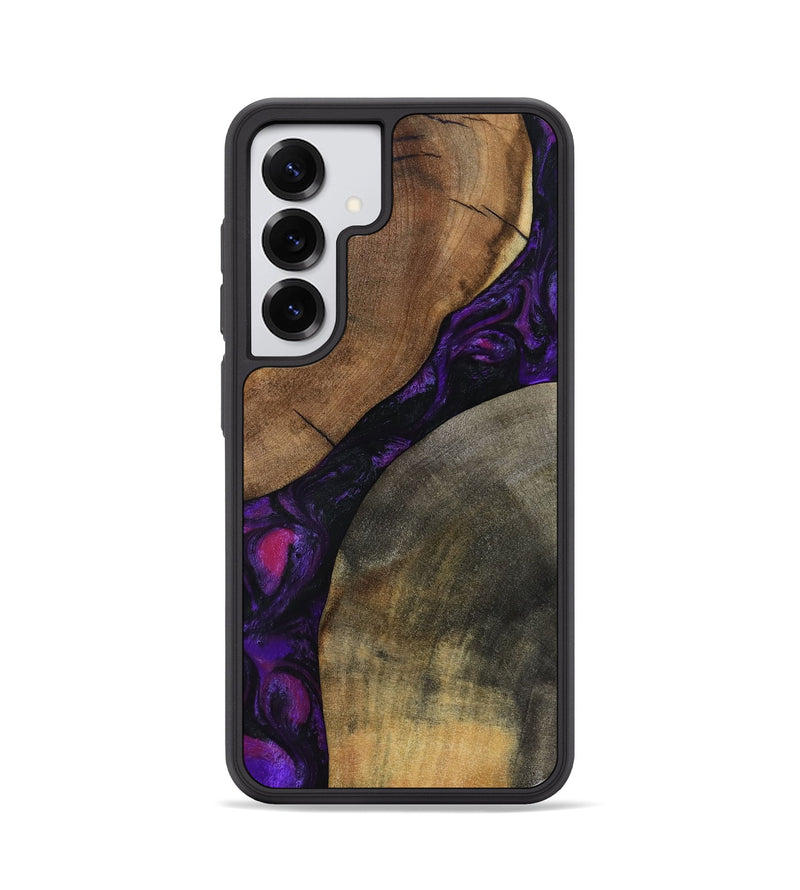 Galaxy S25 Wood Phone Case - Zeke (Purple, 795422)