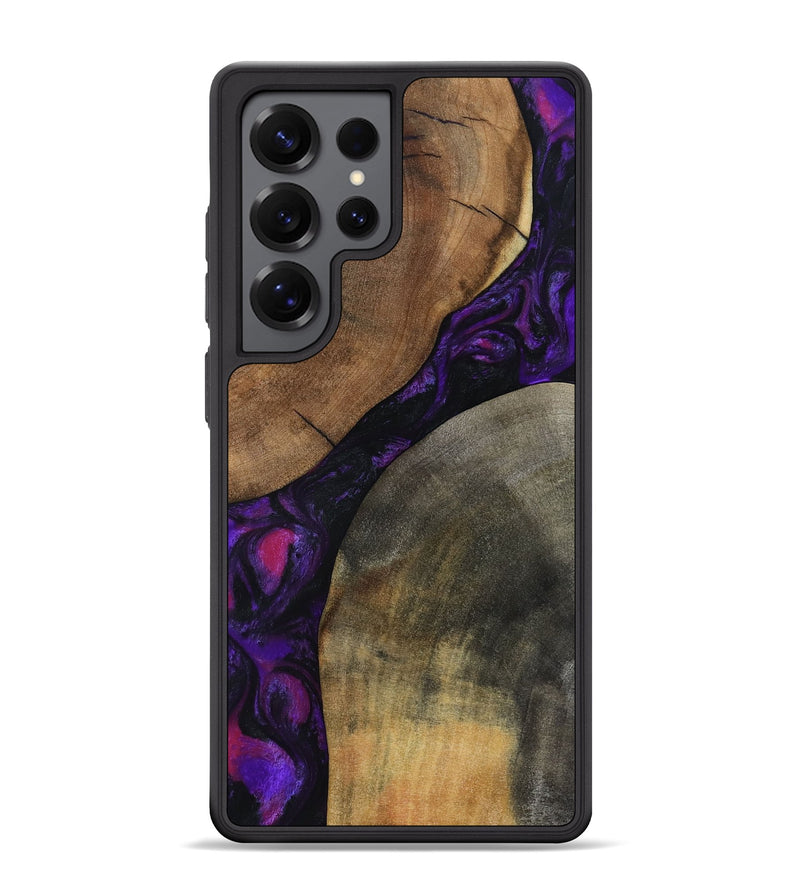 Galaxy S25 Ultra Wood Phone Case - Zeke (Purple, 795422)