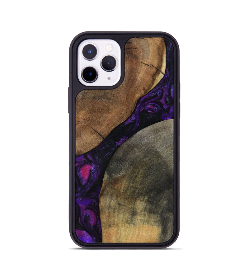 iPhone 11 Pro Wood Phone Case - Zeke (Purple, 795422)