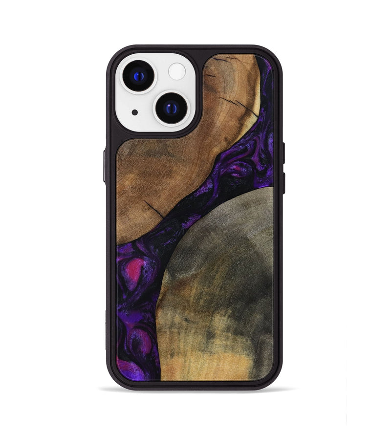 iPhone 13 Wood Phone Case - Zeke (Purple, 795422)