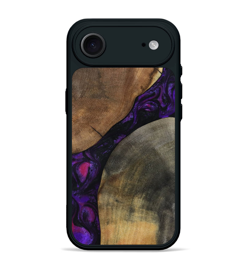 iPhone 17 Air Wood Phone Case - Zeke (Purple, 795422)