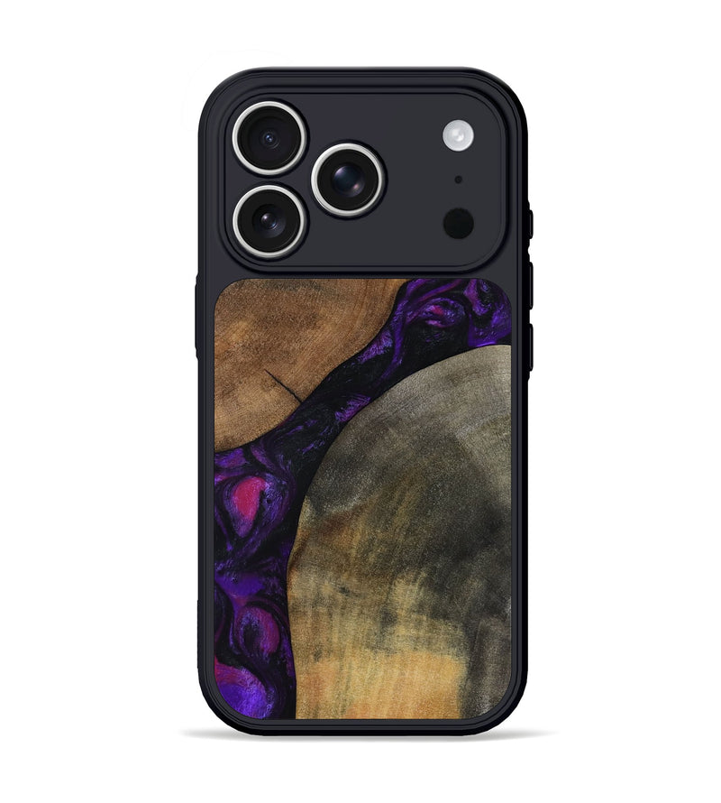 iPhone 17 Pro Wood Phone Case - Zeke (Purple, 795422)