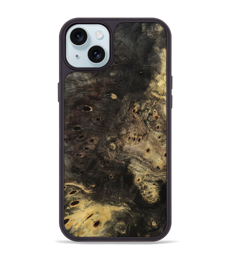 iPhone 15 Plus Wood Phone Case - Leesa (Wood Burl, 795426)