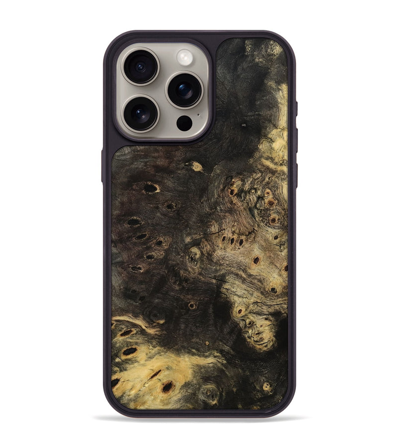 iPhone 15 Pro Max Wood Phone Case - Leesa (Wood Burl, 795426)