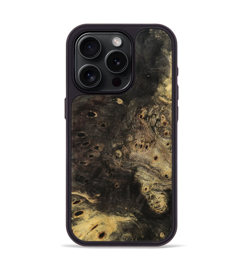 iPhone 15 Pro Wood Phone Case - Leesa (Wood Burl, 795426)