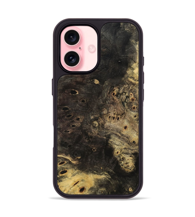 iPhone 16 Wood Phone Case - Leesa (Wood Burl, 795426)