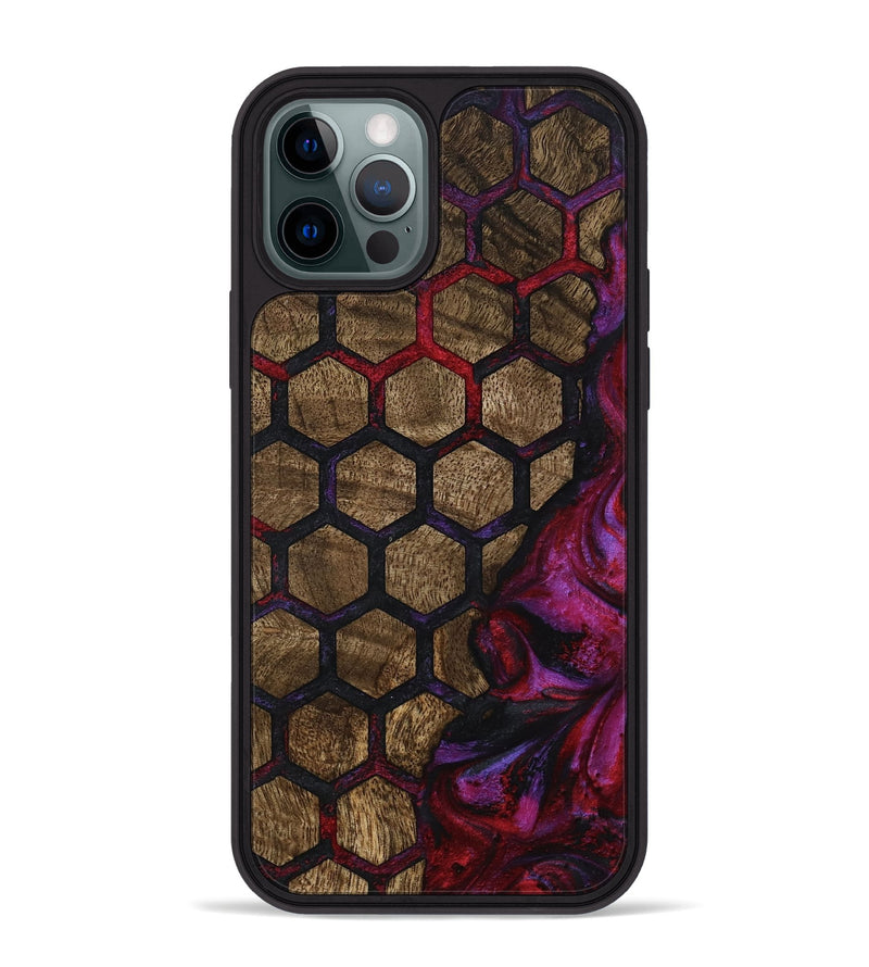iPhone 12 Pro Max Wood Phone Case - Kati (Pattern, 795483)