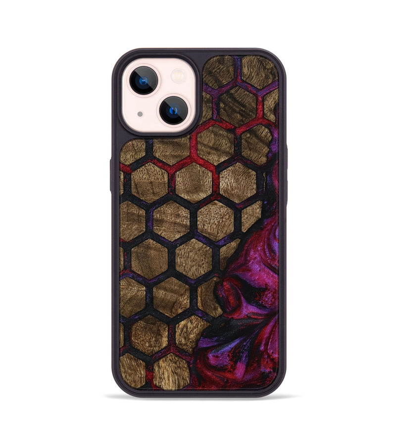 iPhone 14 Wood Phone Case - Kati (Pattern, 795483)