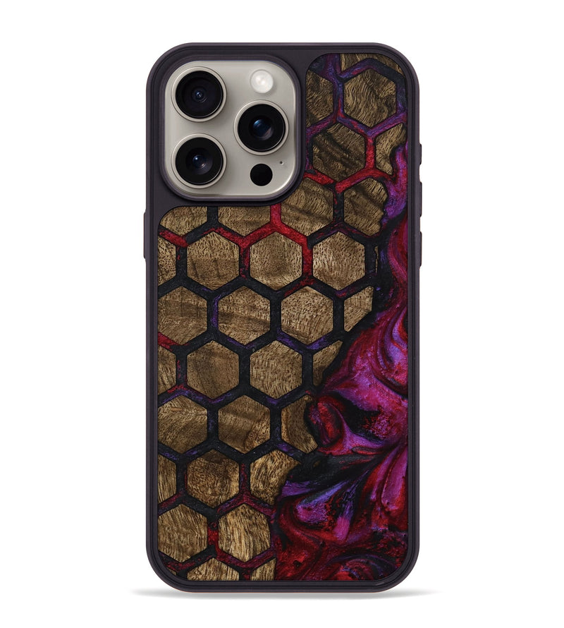 iPhone 15 Pro Max Wood Phone Case - Kati (Pattern, 795483)