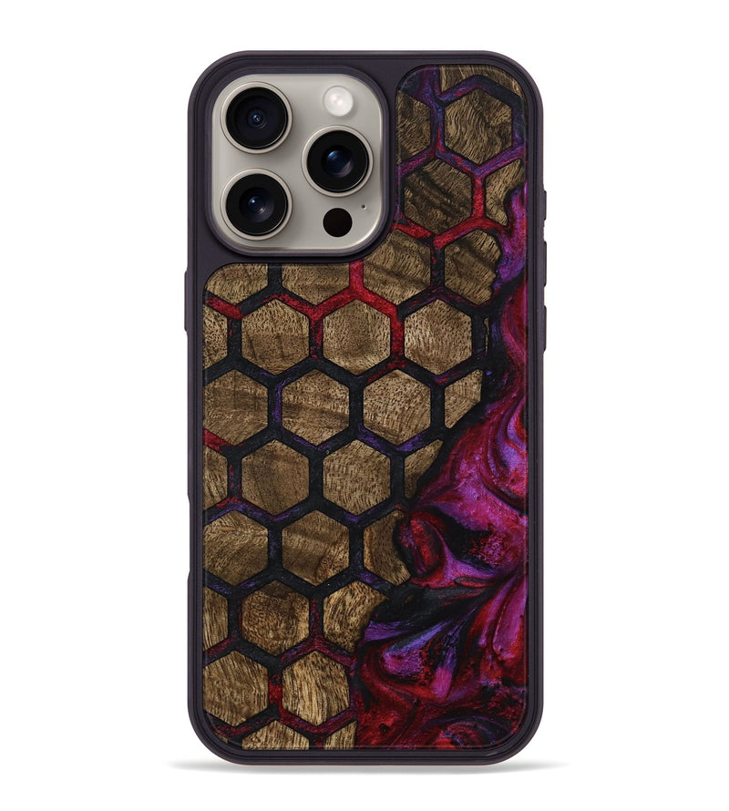 iPhone 16 Pro Max Wood Phone Case - Kati (Pattern, 795483)
