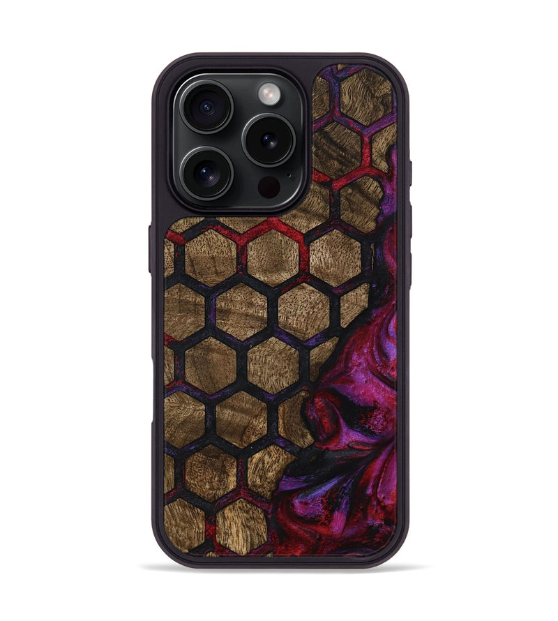 iPhone 16 Pro Wood Phone Case - Kati (Pattern, 795483)
