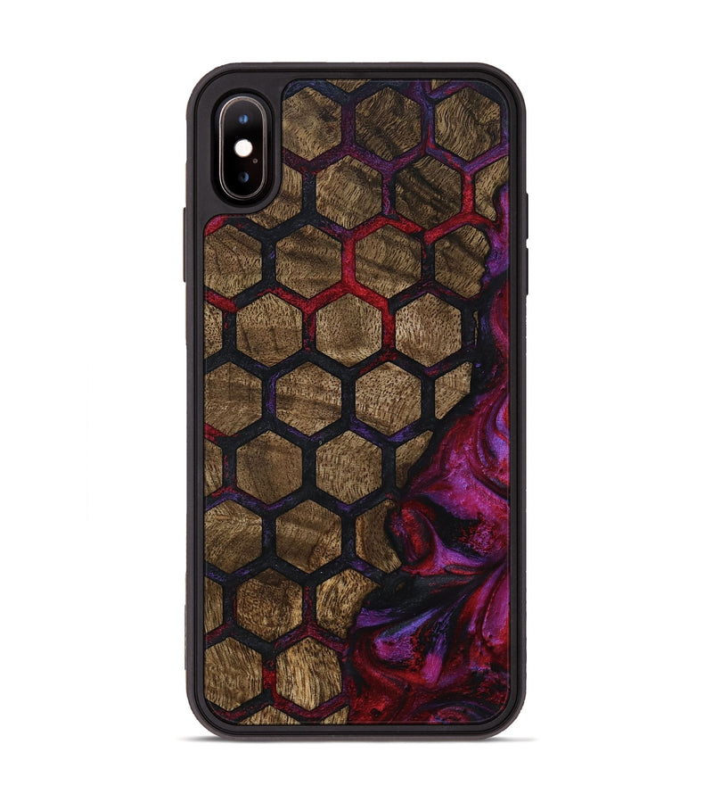 iPhone Xs Max Wood Phone Case - Kati (Pattern, 795483)