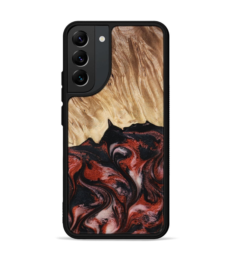Galaxy S22 Plus Wood Phone Case - Andres (Red, 795507)