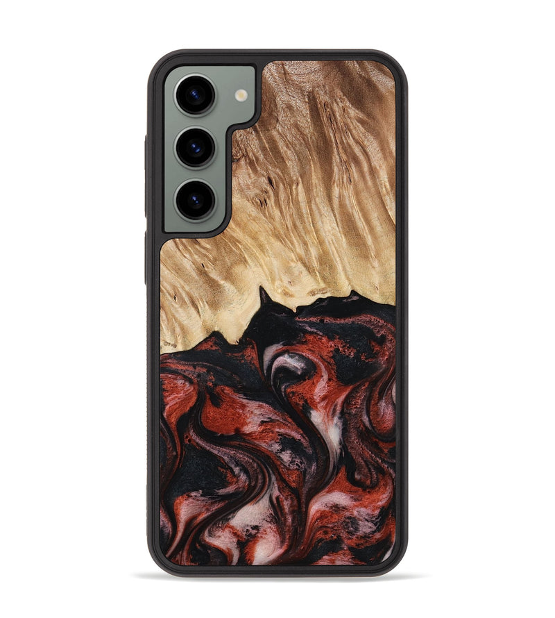 Galaxy S23 Plus Wood Phone Case - Andres (Red, 795507)