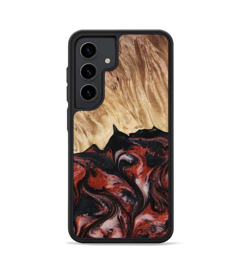 Galaxy S24 Wood Phone Case - Andres (Red, 795507)