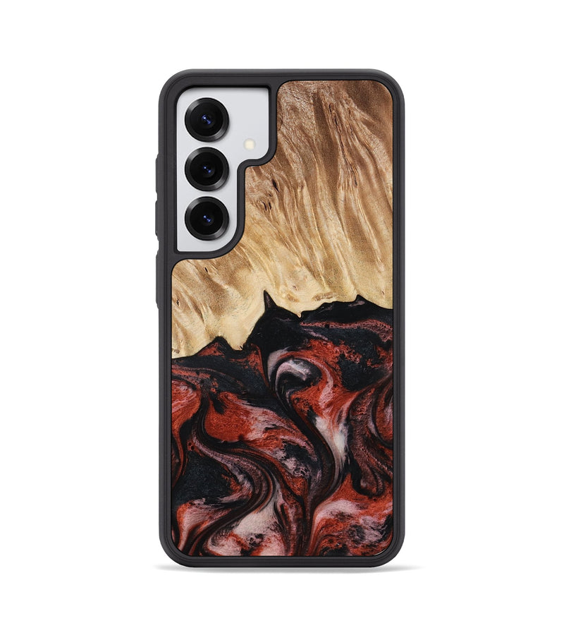Galaxy S25 Wood Phone Case - Andres (Red, 795507)