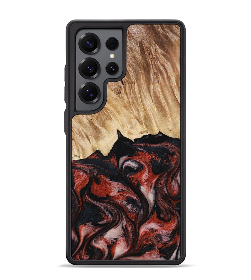 Galaxy S25 Ultra Wood Phone Case - Andres (Red, 795507)