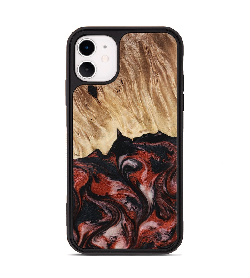 iPhone 11 Wood Phone Case - Andres (Red, 795507)