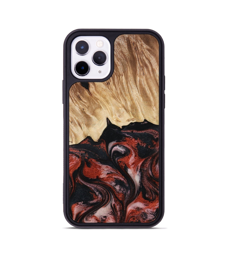 iPhone 11 Pro Wood Phone Case - Andres (Red, 795507)