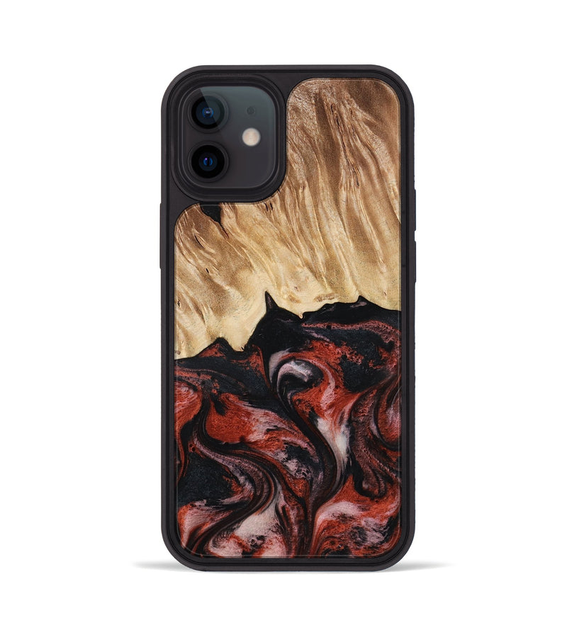 iPhone 12 Wood Phone Case - Andres (Red, 795507)