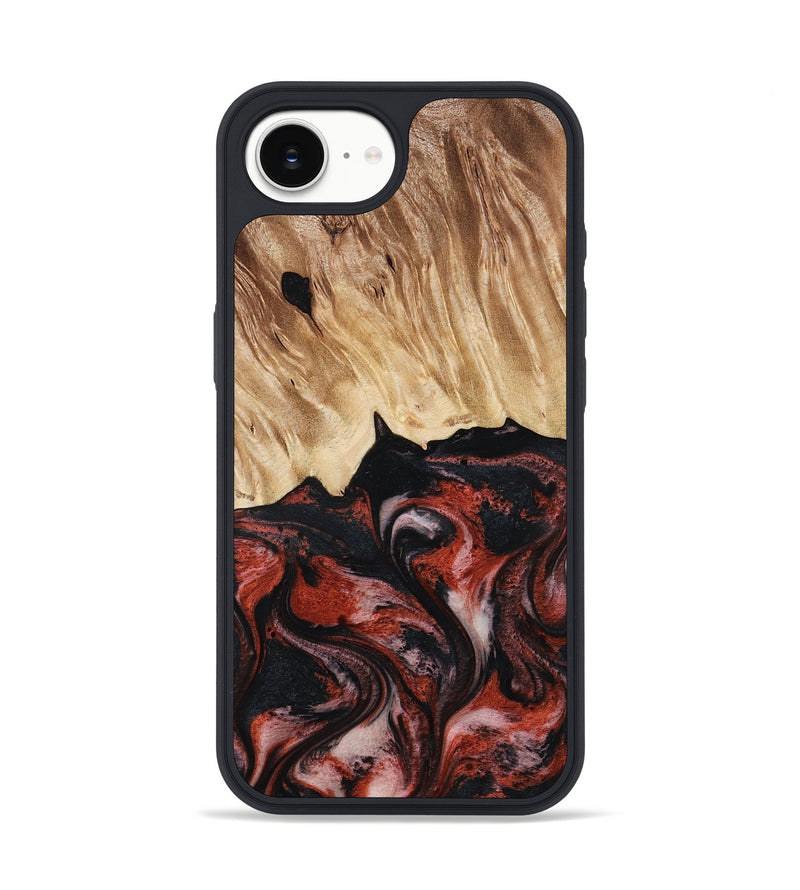 iPhone 16e Wood Phone Case - Andres (Red, 795507)