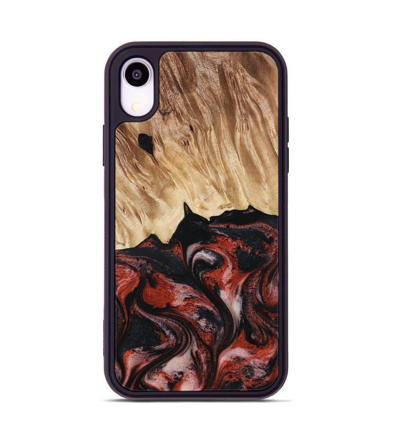 iPhone Xr Wood Phone Case - Andres (Red, 795507)