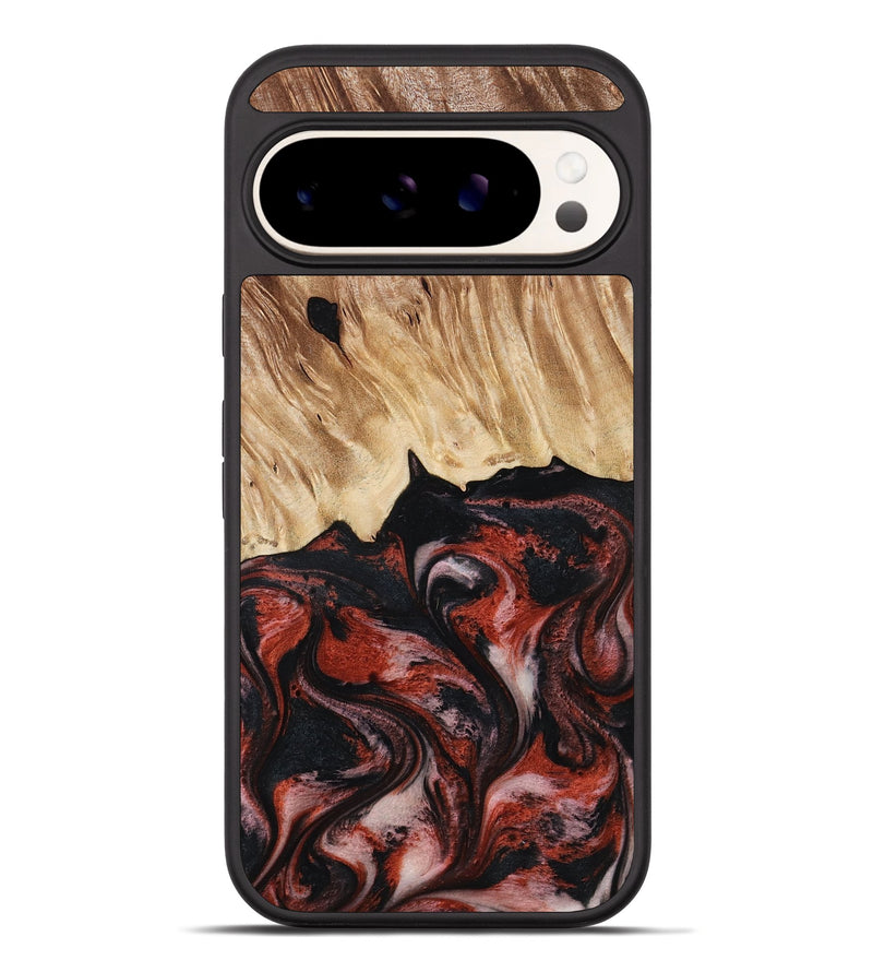Pixel 10 Pro XL Wood Phone Case - Andres (Red, 795507)