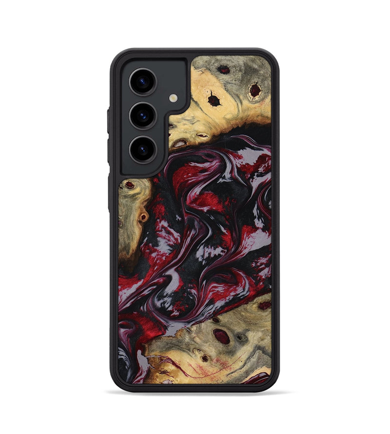 Galaxy S24 Wood Phone Case - Abbey (Red, 795511)