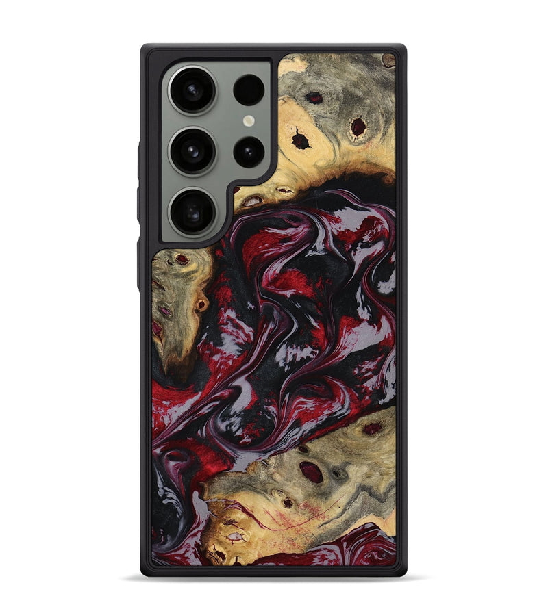 Galaxy S24 Ultra Wood Phone Case - Abbey (Red, 795511)