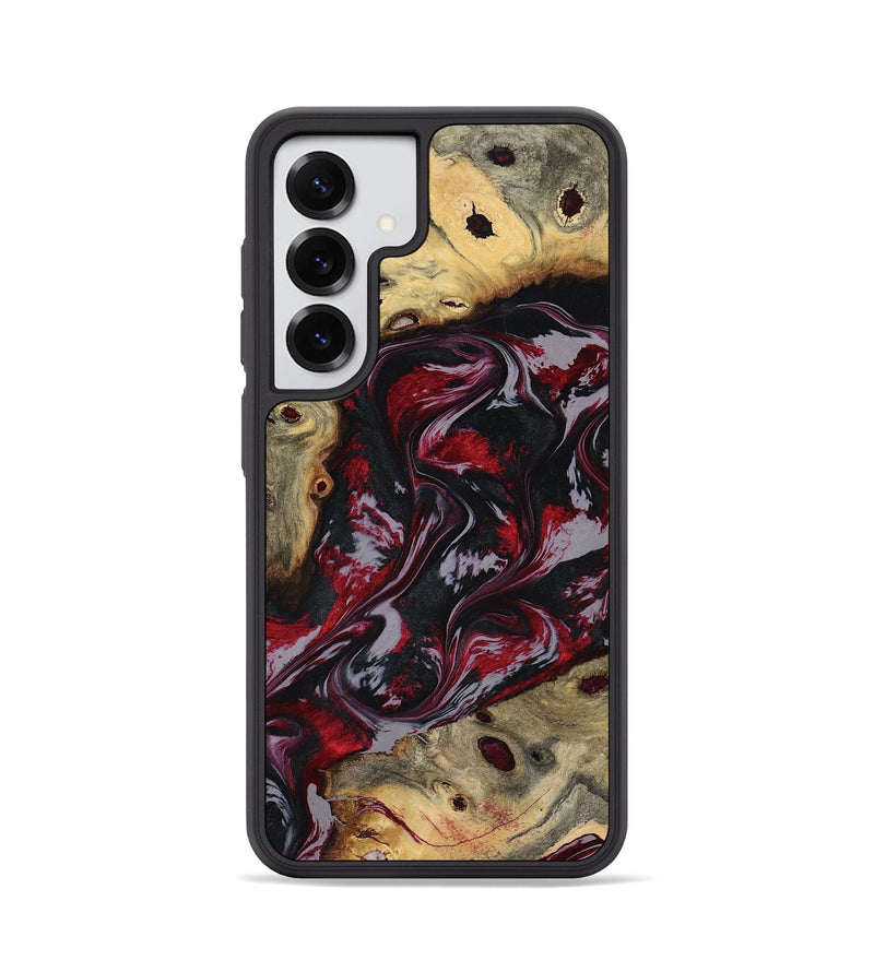 Galaxy S25 Wood Phone Case - Abbey (Red, 795511)