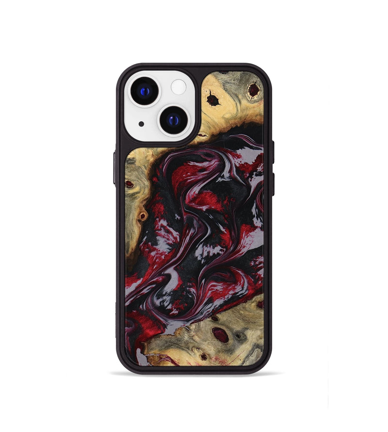 iPhone 13 mini Wood Phone Case - Abbey (Red, 795511)