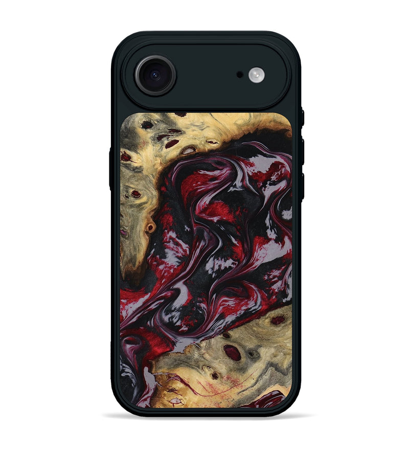 iPhone 17 Air Wood Phone Case - Abbey (Red, 795511)