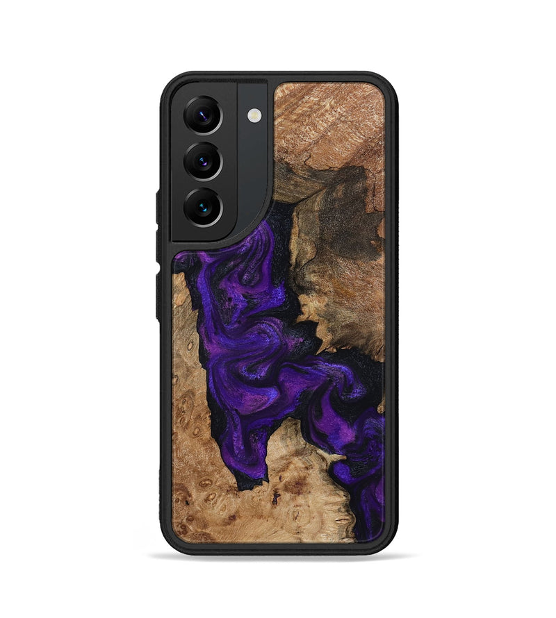Galaxy S22 Wood Phone Case - Keenan (Purple, 795525)