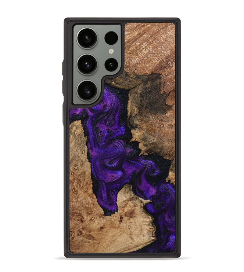 Galaxy S23 Ultra Wood Phone Case - Keenan (Purple, 795525)