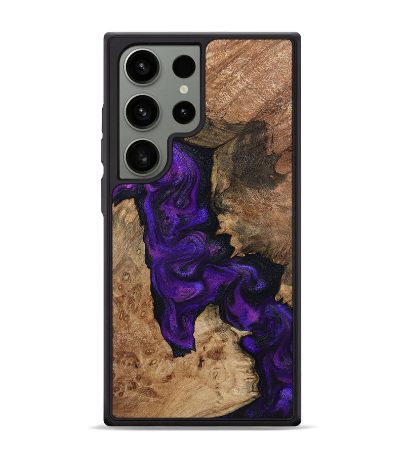 Galaxy S24 Ultra Wood Phone Case - Keenan (Purple, 795525)
