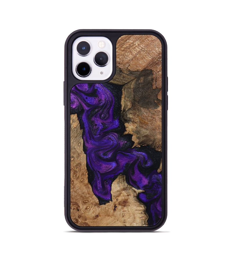 iPhone 11 Pro Wood Phone Case - Keenan (Purple, 795525)