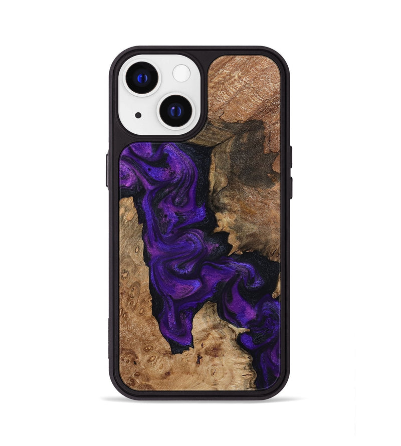 iPhone 13 Wood Phone Case - Keenan (Purple, 795525)