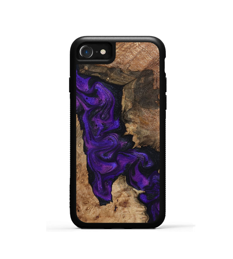 iPhone SE Wood Phone Case - Keenan (Purple, 795525)