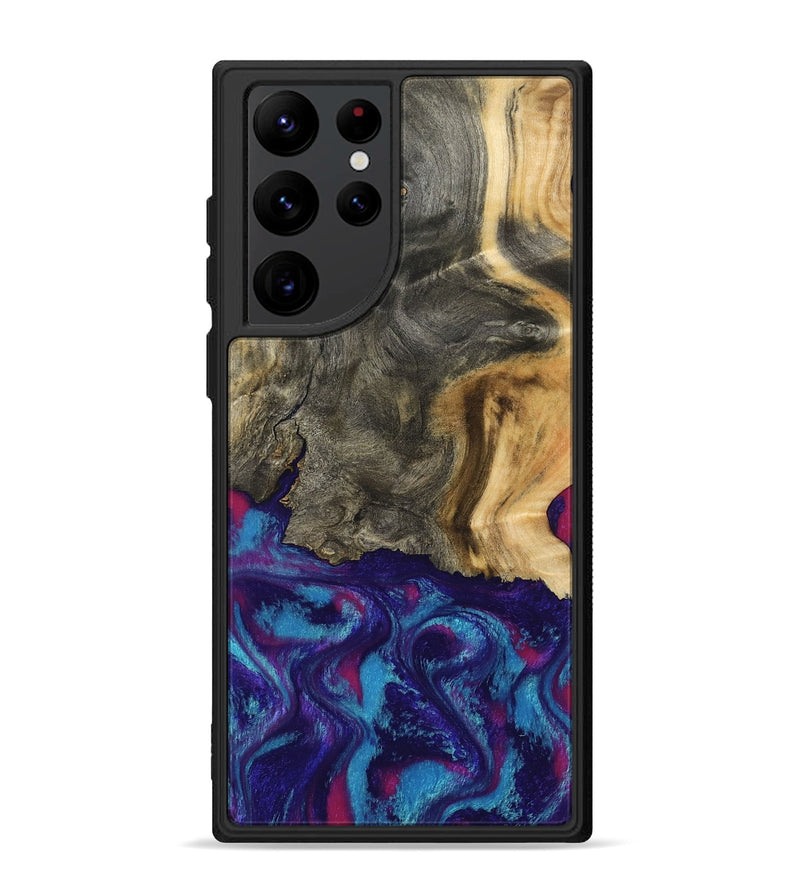 Galaxy S22 Ultra Wood Phone Case - Turner (Purple, 795526)