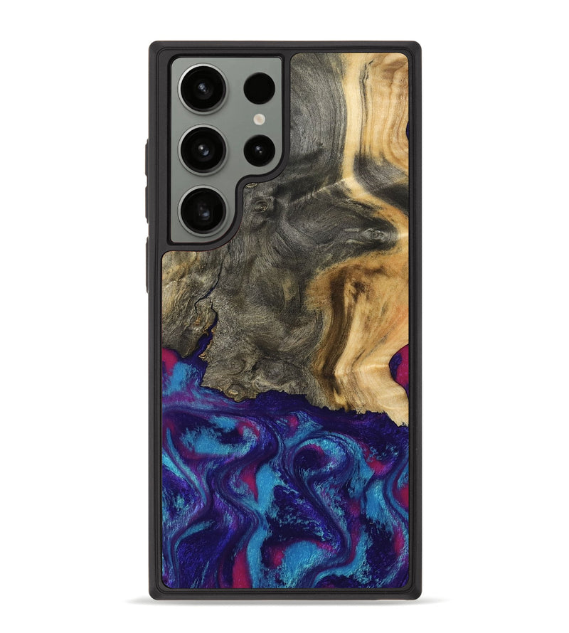 Galaxy S23 Ultra Wood Phone Case - Turner (Purple, 795526)