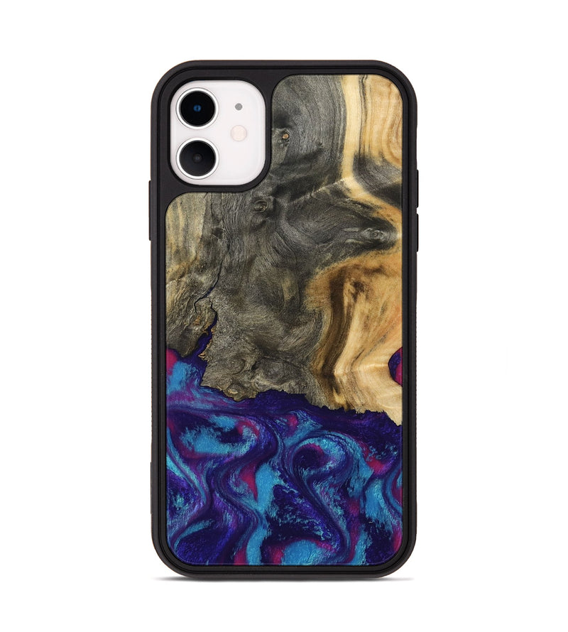 iPhone 11 Wood Phone Case - Turner (Purple, 795526)