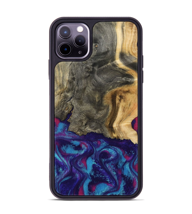 iPhone 11 Pro Max Wood Phone Case - Turner (Purple, 795526)