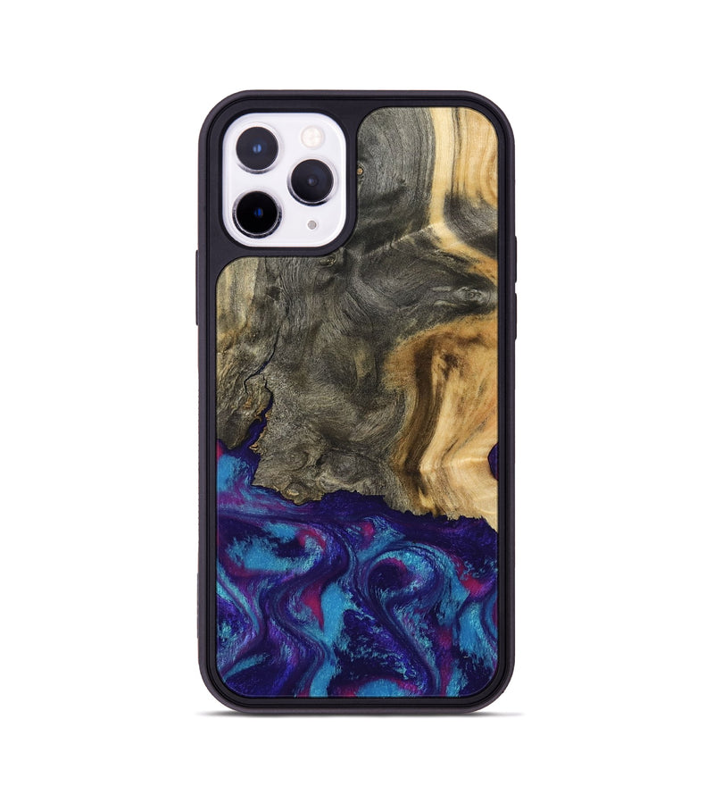 iPhone 11 Pro Wood Phone Case - Turner (Purple, 795526)