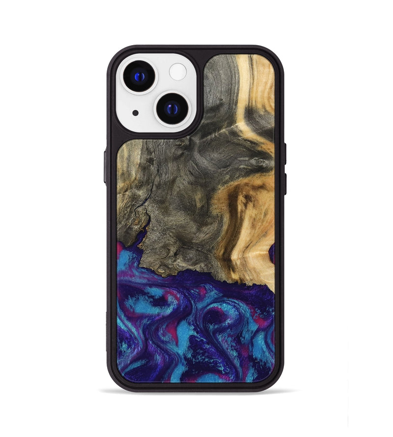 iPhone 13 Wood Phone Case - Turner (Purple, 795526)