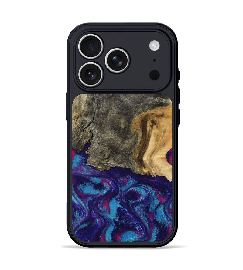 iPhone 17 Pro Wood Phone Case - Turner (Purple, 795526)